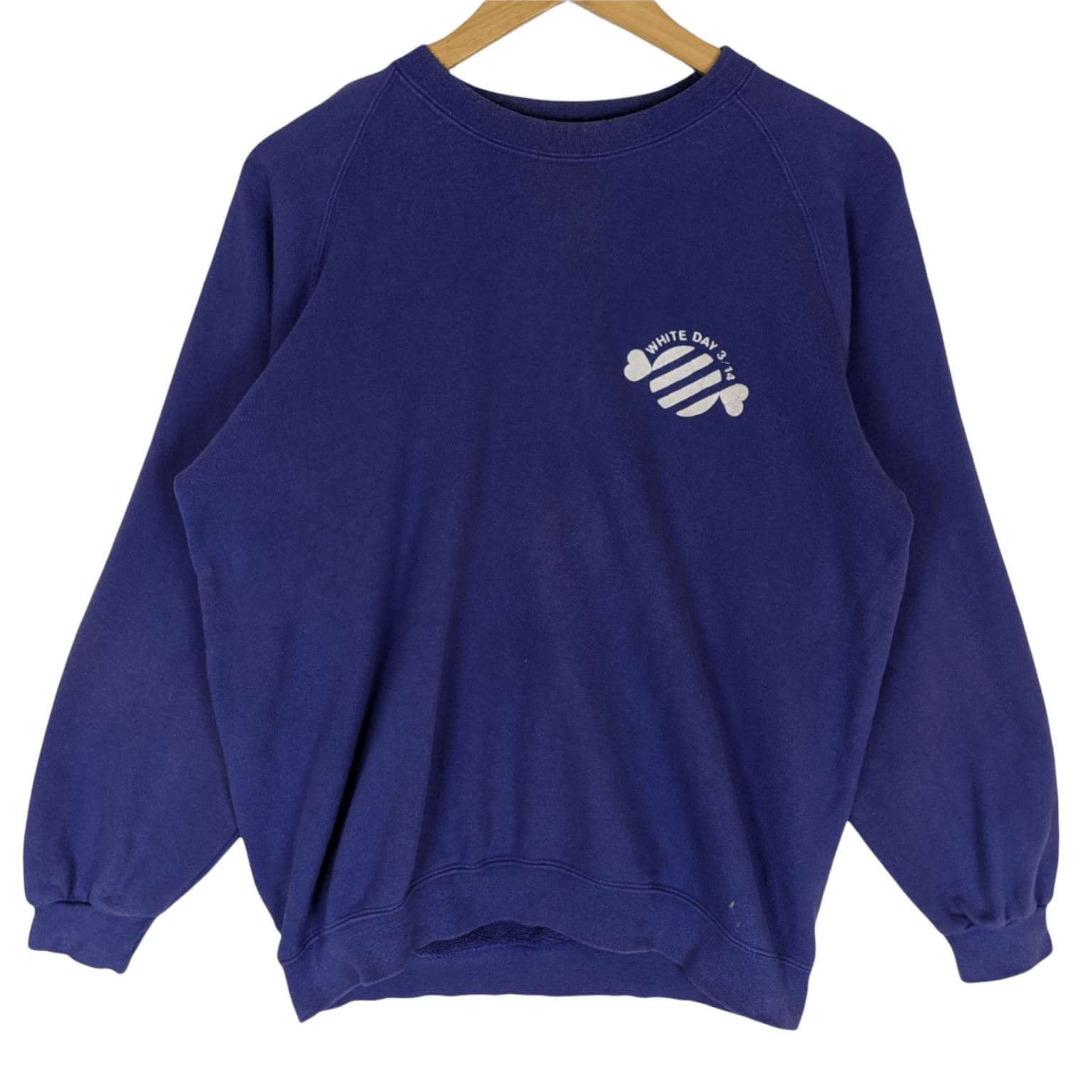 Japanese Brand Japan Vintage WHITE DAY CANDY Spell Out Jumper Sweatshirt Size US M / EU 48-50 / 2 - 2 Thumbnail