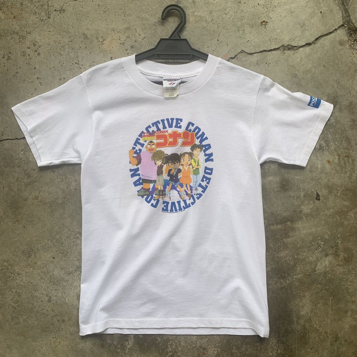 Anime × Japanese Brand × Vintage Detective Conan white t-shirt tee Size US S / EU 44-46 / 1 - 2 Thumbnail