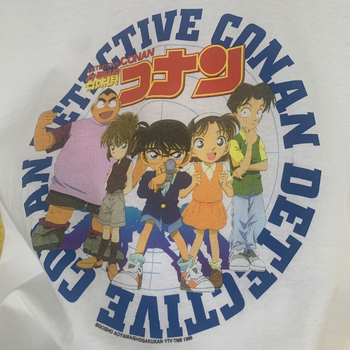 Anime × Japanese Brand × Vintage Detective Conan white t-shirt tee Size US S / EU 44-46 / 1 - 1 Thumbnail