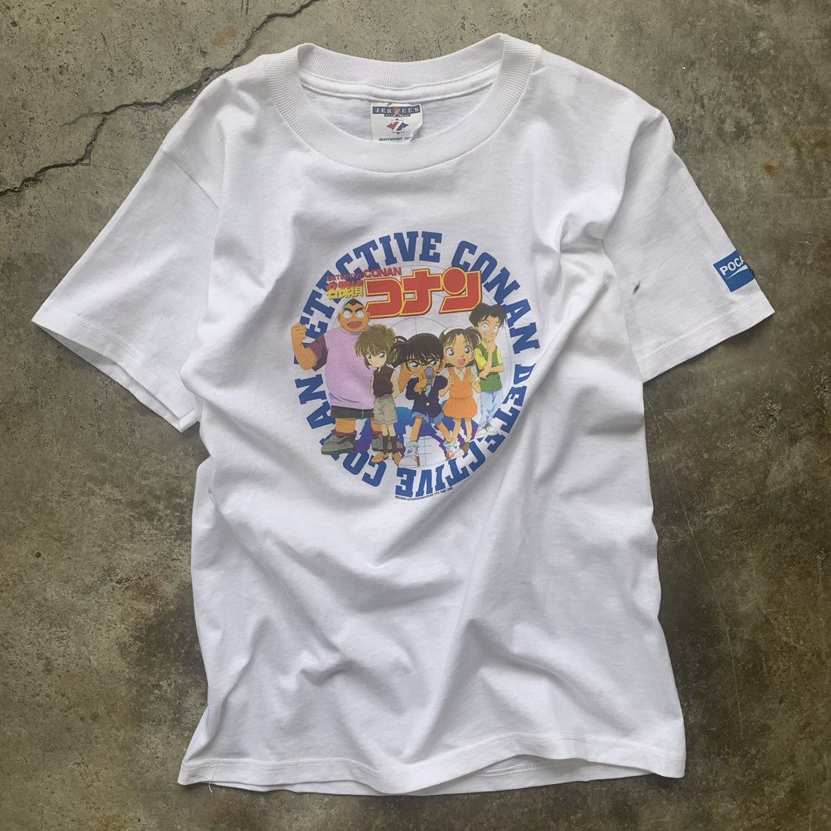 Anime × Japanese Brand × Vintage Detective Conan white t-shirt tee Size US S / EU 44-46 / 1 - 4 Thumbnail