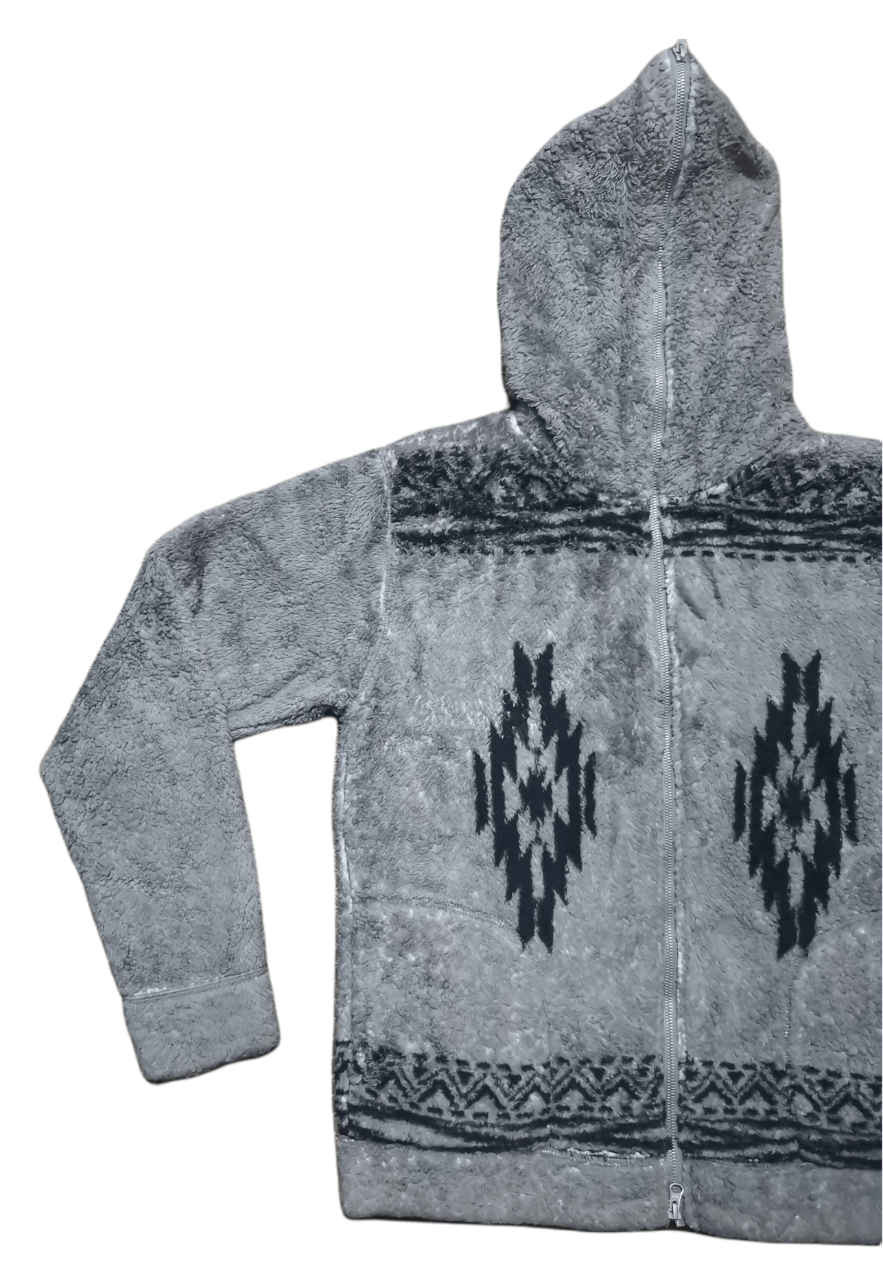 Other Azul By Moussy Sherpa Jacket With Full Zippered Hoodie Size US L / EU 52-54 / 3 - 2 Thumbnail