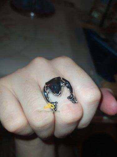 Jewelry Frog Animal Adjustable Rings Size ONE SIZE - 3 Thumbnail