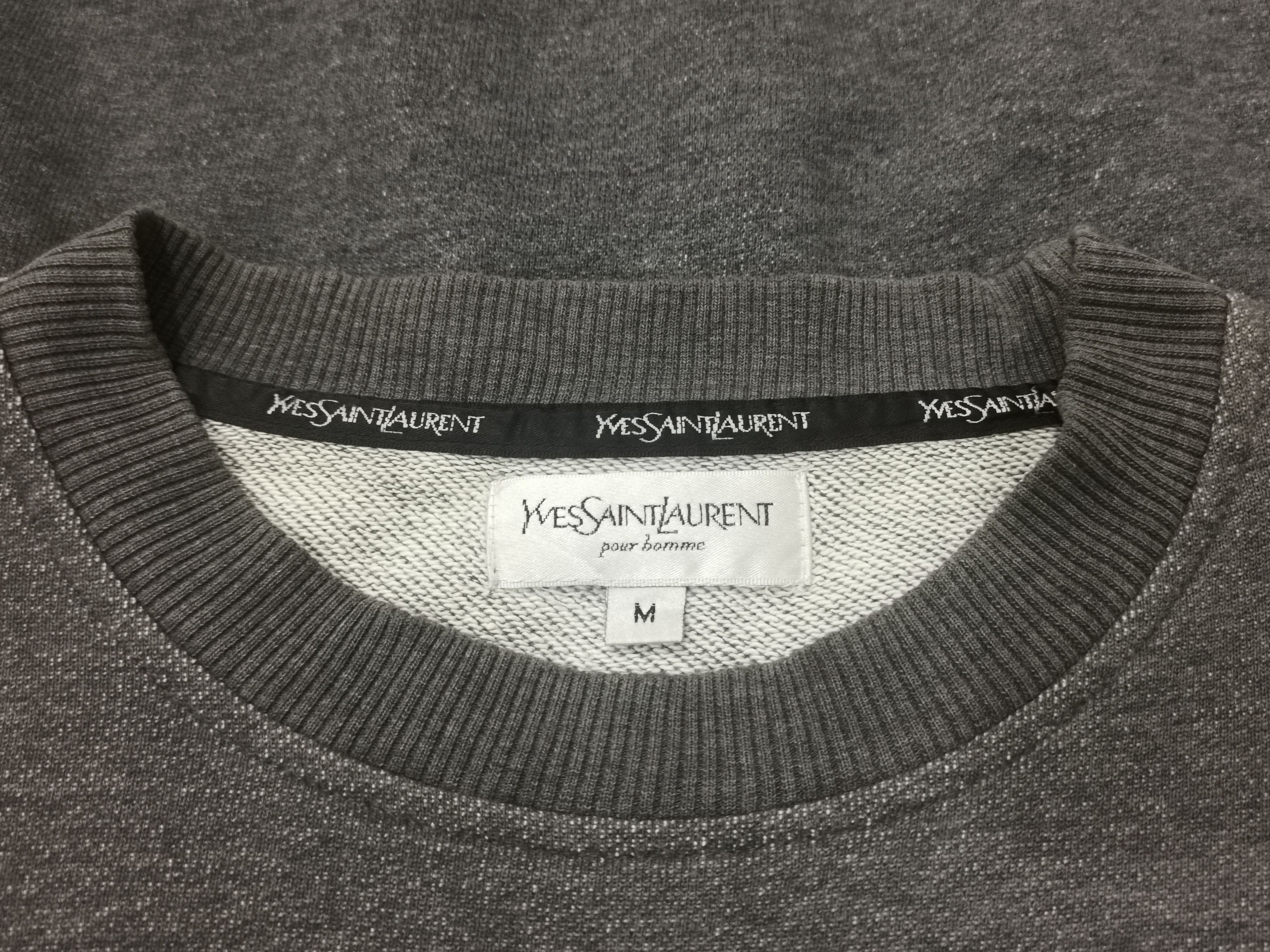 Vintage Vintage Sweatshirt Yvessaintlaurent Embroidery Size US M / EU 48-50 / 2 - 3 Thumbnail