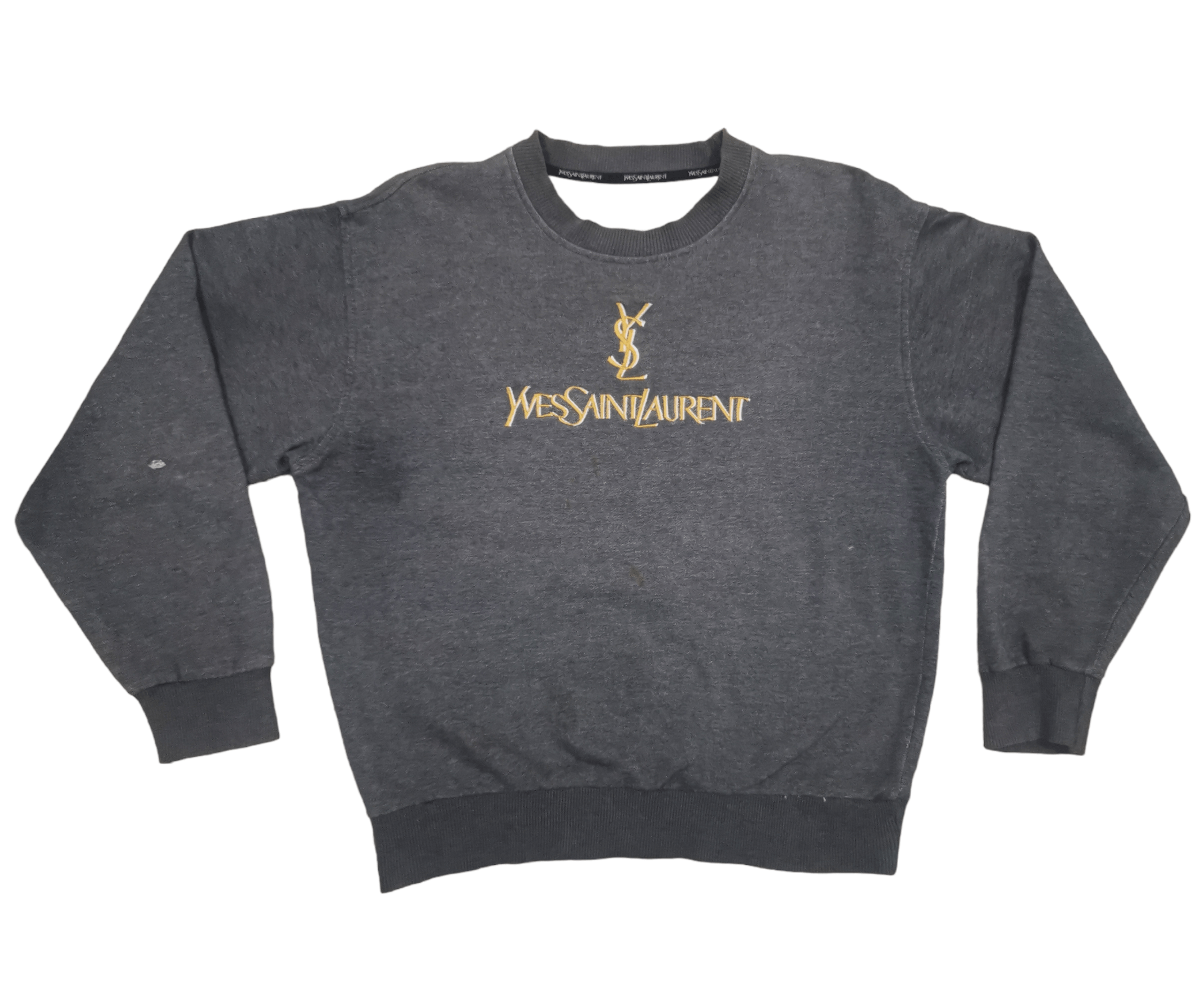 Vintage Vintage Sweatshirt Yvessaintlaurent Embroidery Size US M / EU 48-50 / 2 - 1 Thumbnail