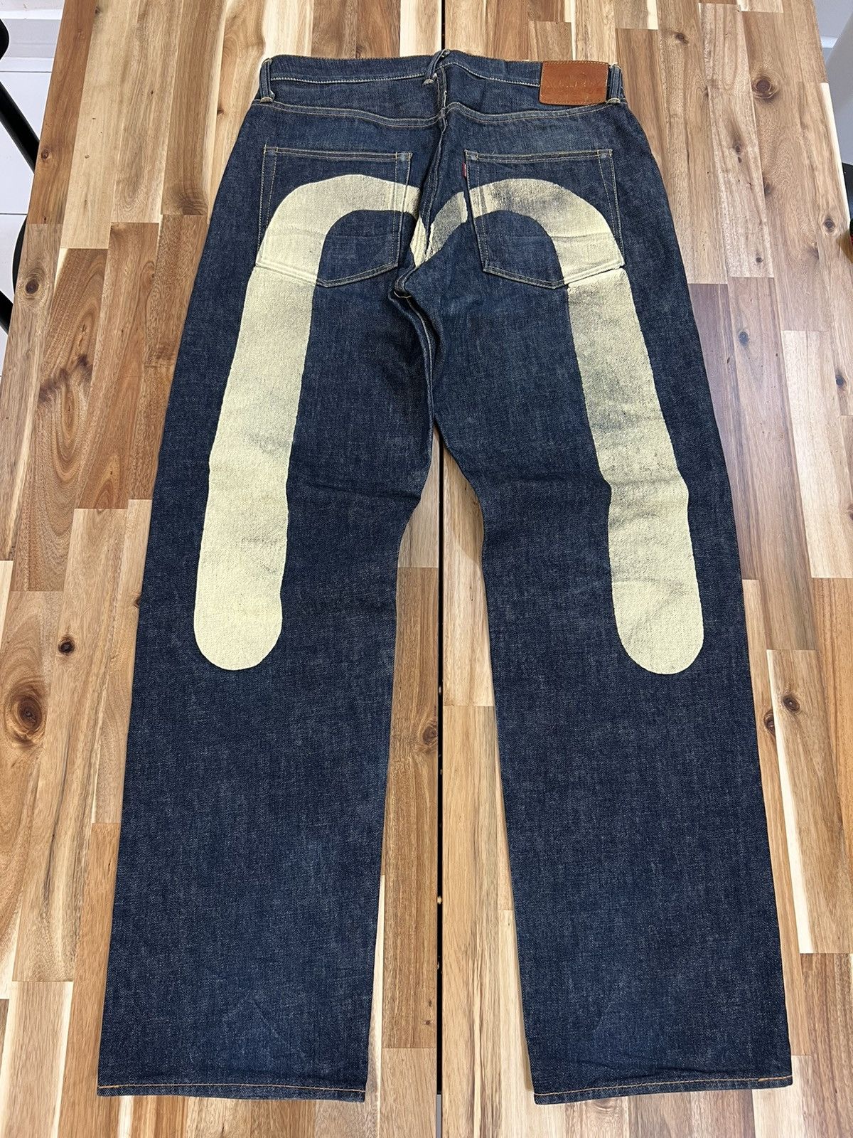 Vintage Evisu Jeans By Yamane Large Daicock Selvedge Travis Scott 