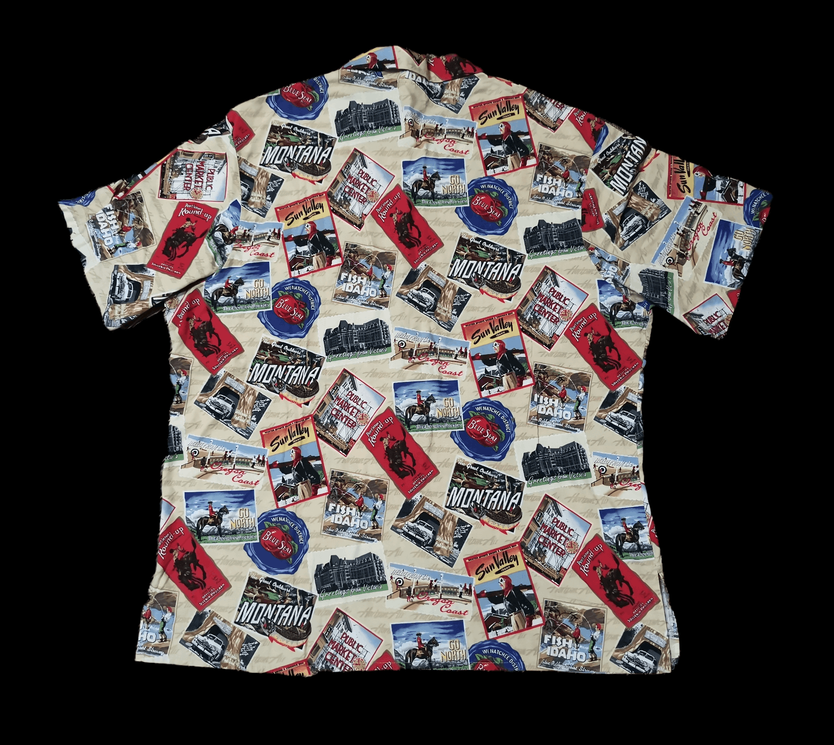 Vintage 🔥Vintage🔥 Fullprint Hawaiian Shirt - Nice Design Size US XL / EU 56 / 4 - 2 Thumbnail