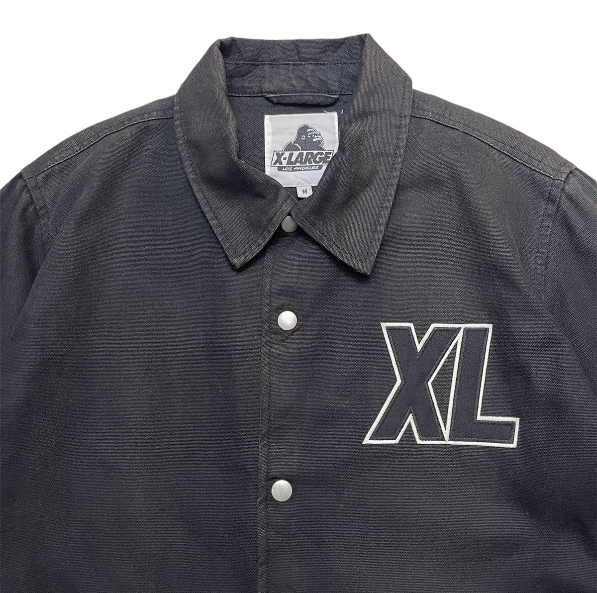 X-LARGE X-Large SunFaded Black Cotton Coach Jacket Size US M / EU 48-50 / 2 - 6 Thumbnail