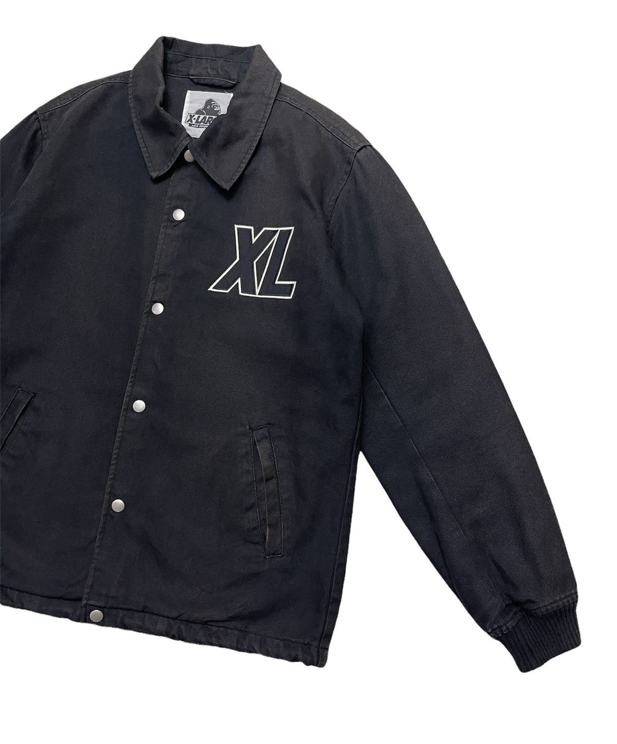 X-LARGE X-Large SunFaded Black Cotton Coach Jacket Size US M / EU 48-50 / 2 - 7 Thumbnail
