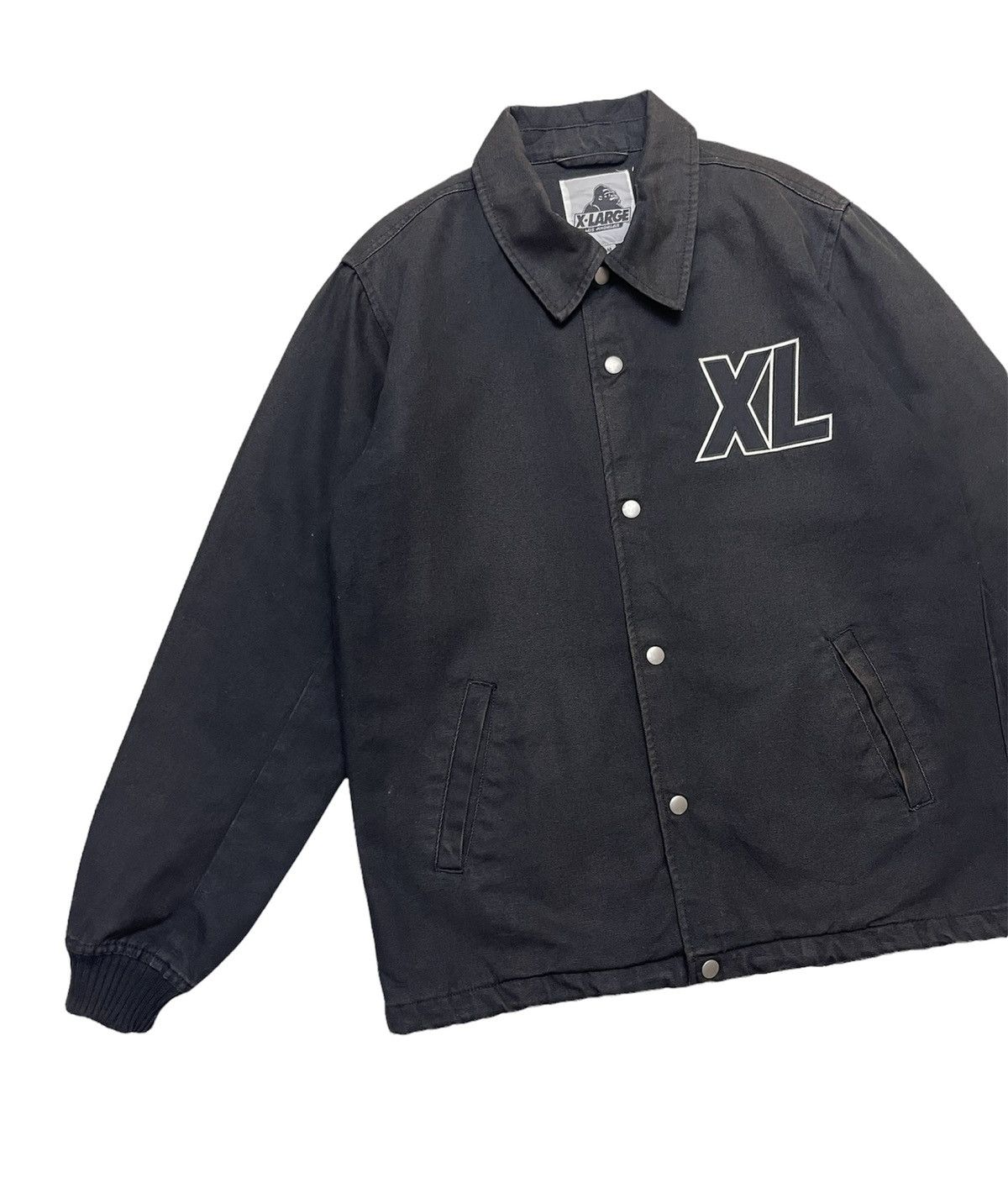 X-LARGE X-Large SunFaded Black Cotton Coach Jacket Size US M / EU 48-50 / 2 - 8 Thumbnail