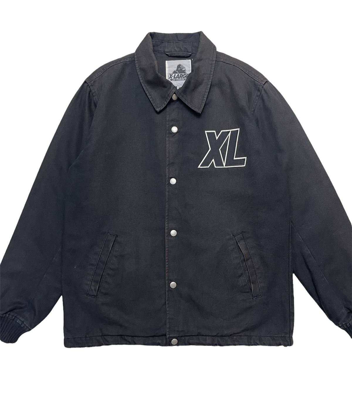 X-LARGE X-Large SunFaded Black Cotton Coach Jacket Size US M / EU 48-50 / 2 - 5 Thumbnail