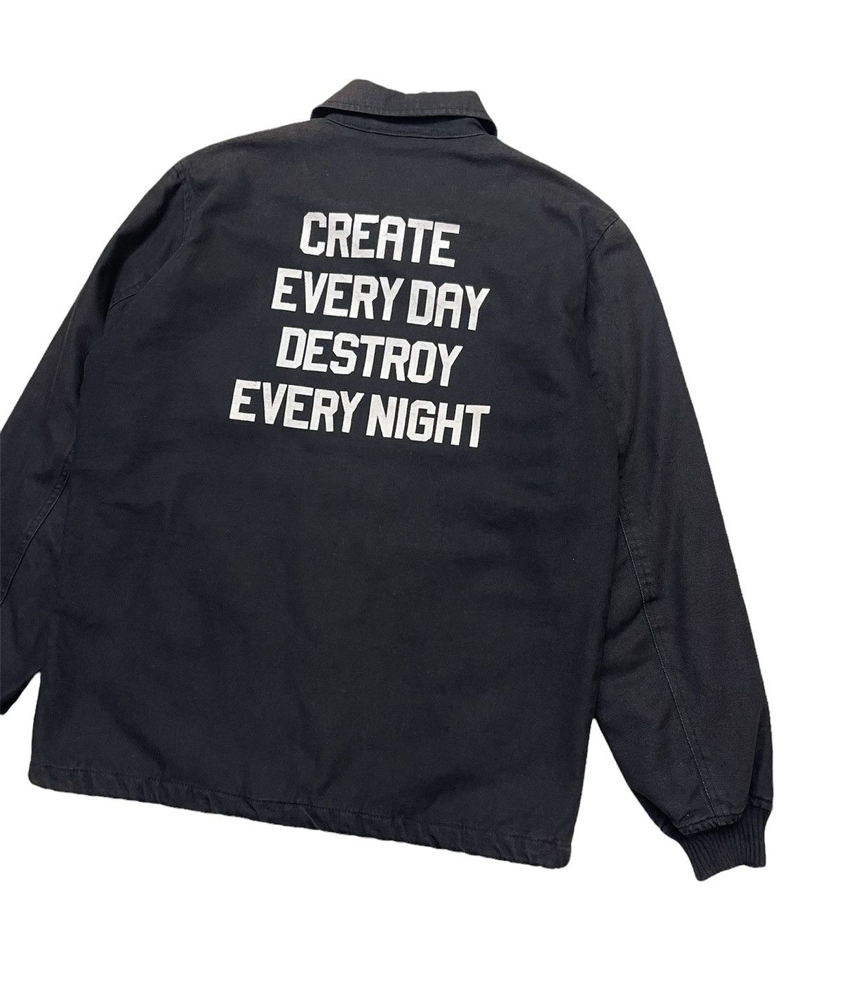 X-LARGE X-Large SunFaded Black Cotton Coach Jacket Size US M / EU 48-50 / 2 - 4 Thumbnail