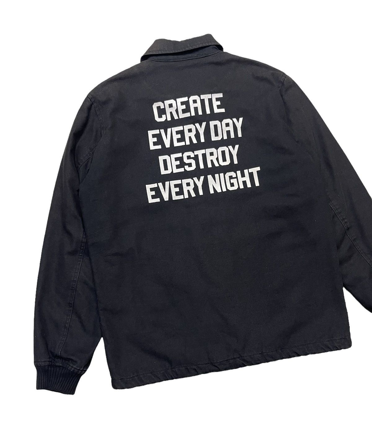 X-LARGE X-Large SunFaded Black Cotton Coach Jacket Size US M / EU 48-50 / 2 - 3 Thumbnail