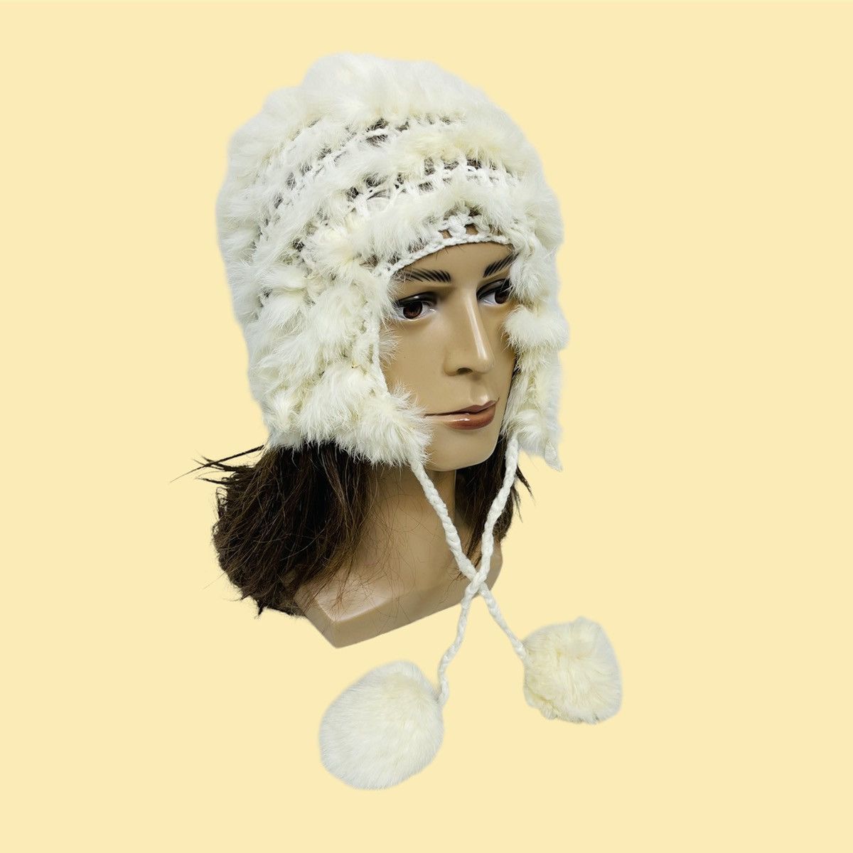 Vintage ZERO QUARTER FUR EARFLAP HAT Size ONE SIZE - 1 Thumbnail