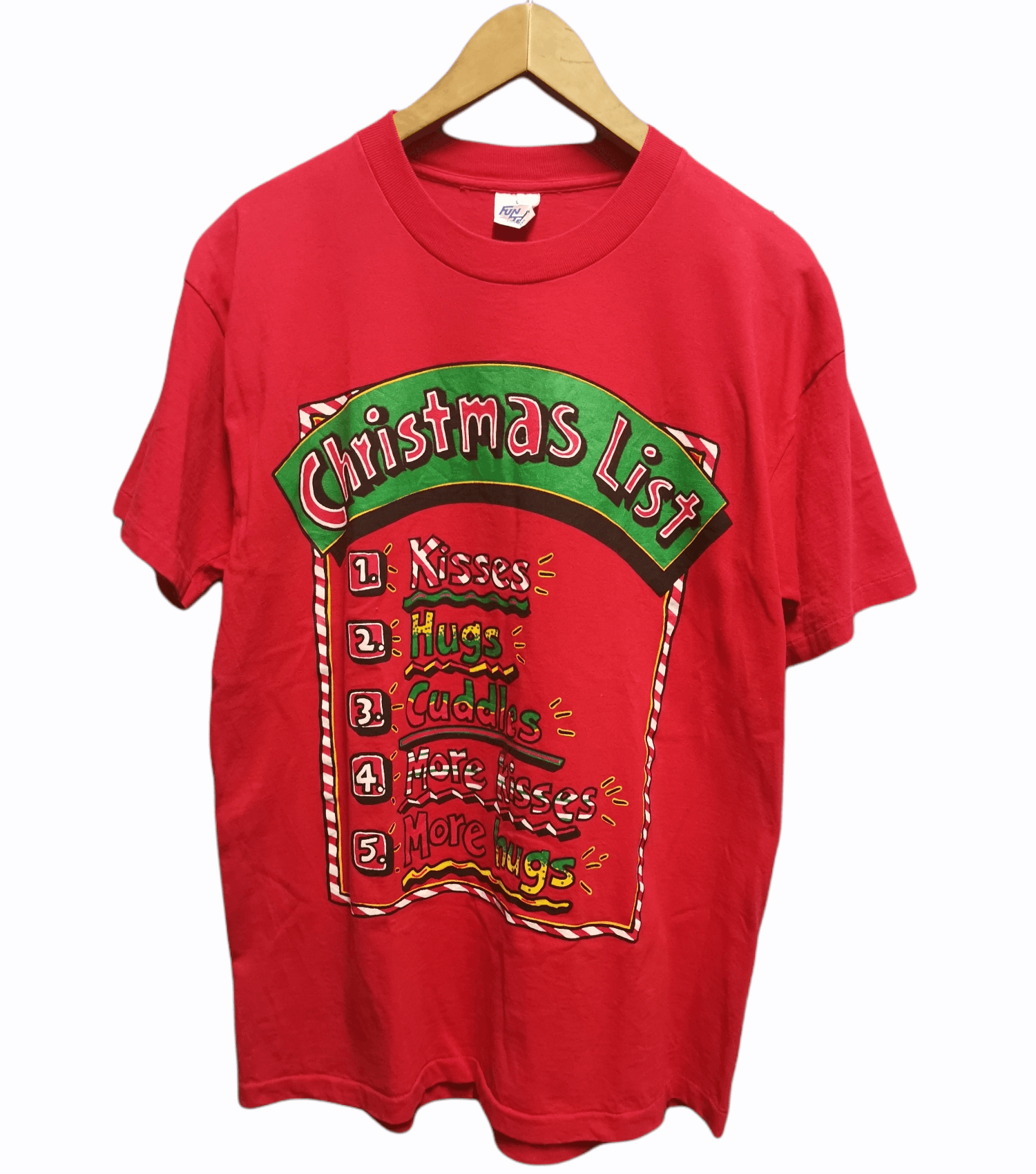 Other Vintage Tees CHRISTMAS List x Made In U.S.A Size US L / EU 52-54 / 3 - 1 Thumbnail
