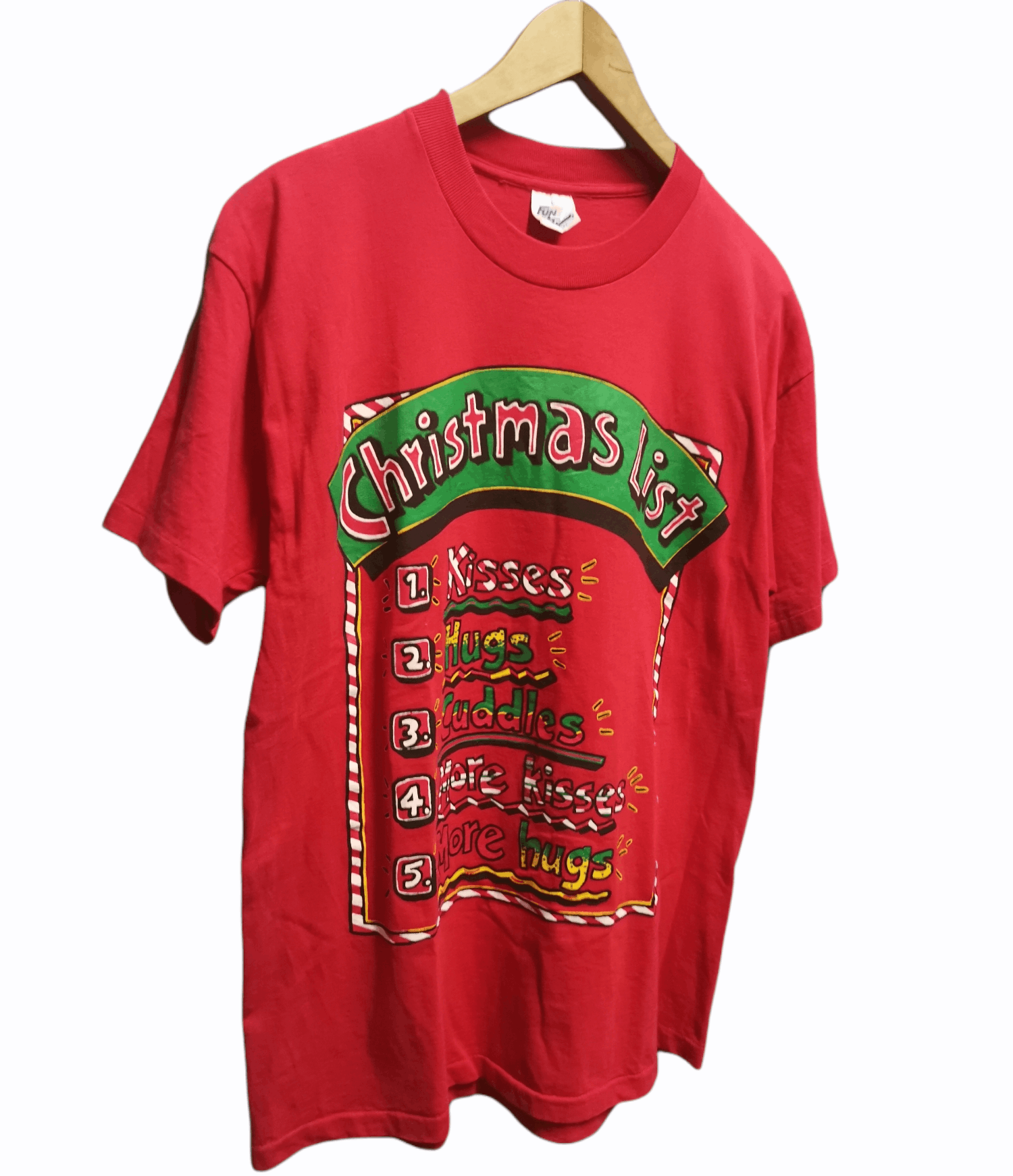 Other Vintage Tees CHRISTMAS List x Made In U.S.A Size US L / EU 52-54 / 3 - 3 Thumbnail