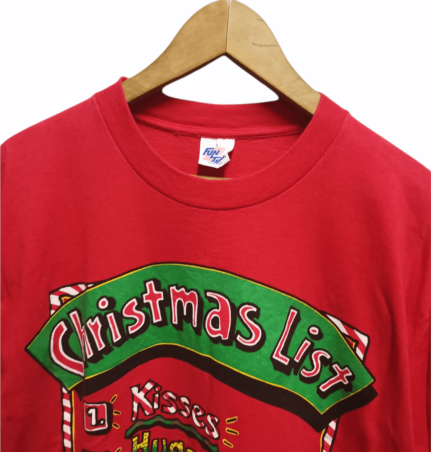 Other Vintage Tees CHRISTMAS List x Made In U.S.A Size US L / EU 52-54 / 3 - 5 Thumbnail