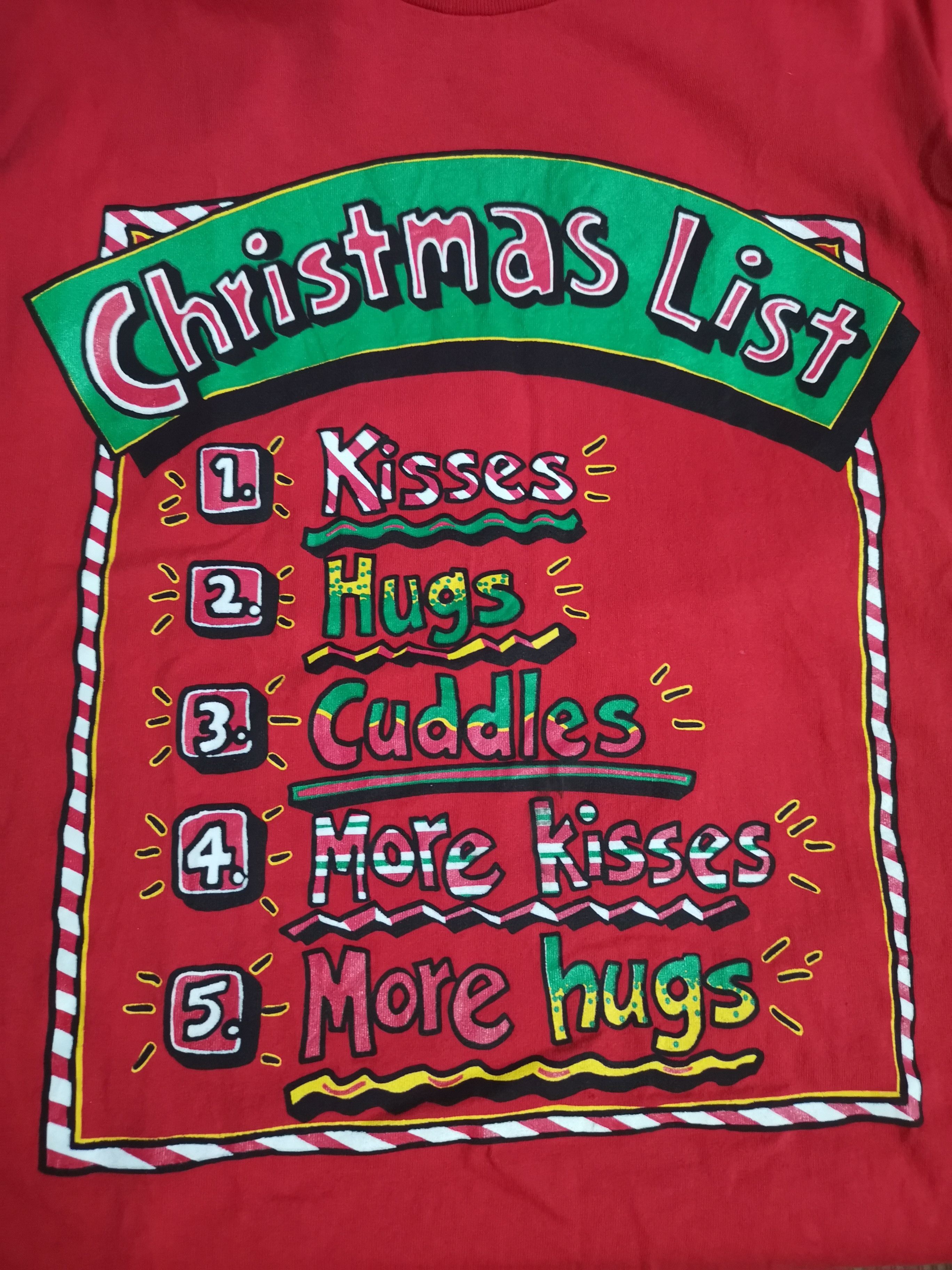 Other Vintage Tees CHRISTMAS List x Made In U.S.A Size US L / EU 52-54 / 3 - 6 Thumbnail
