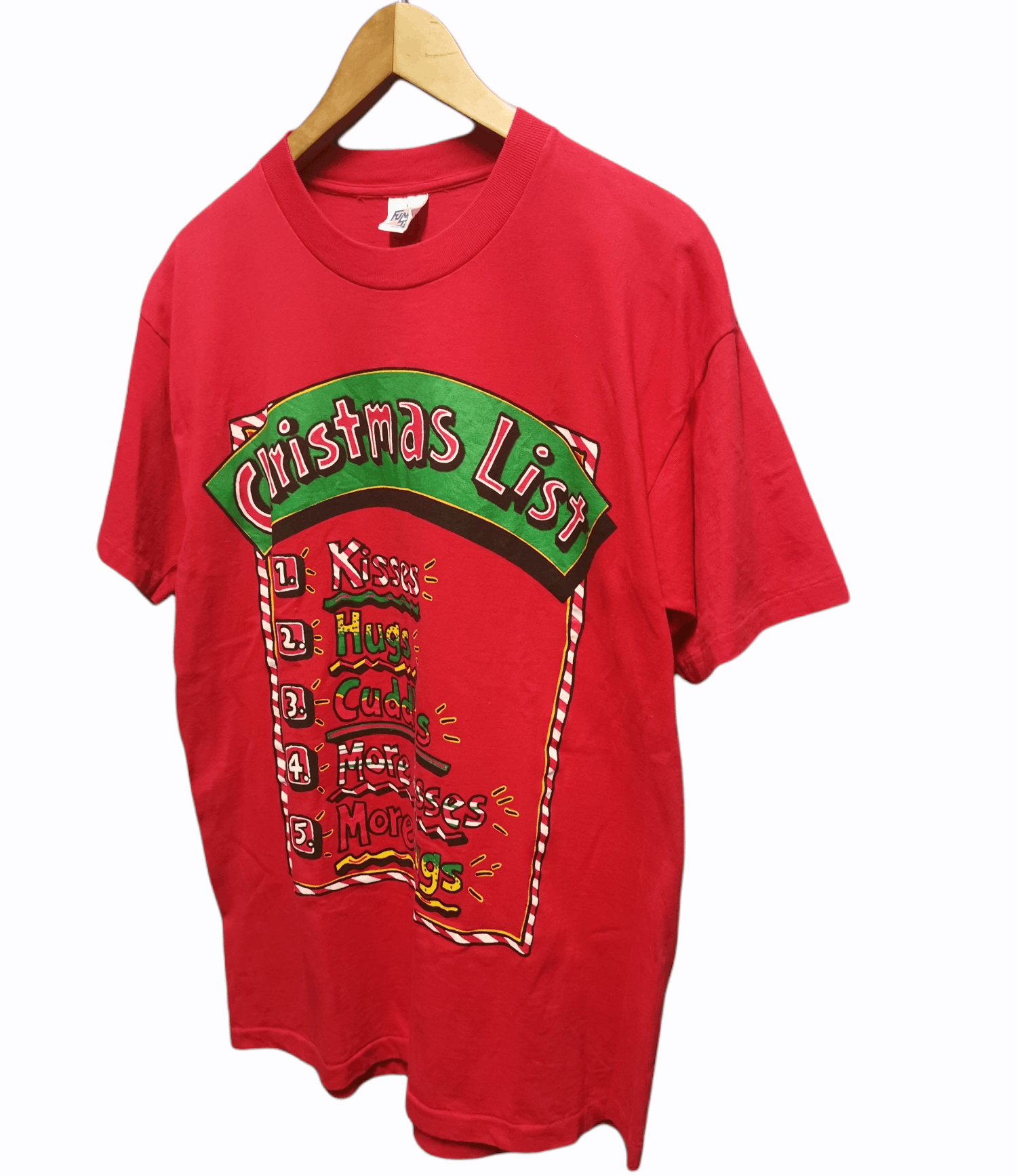 Other Vintage Tees CHRISTMAS List x Made In U.S.A Size US L / EU 52-54 / 3 - 2 Thumbnail