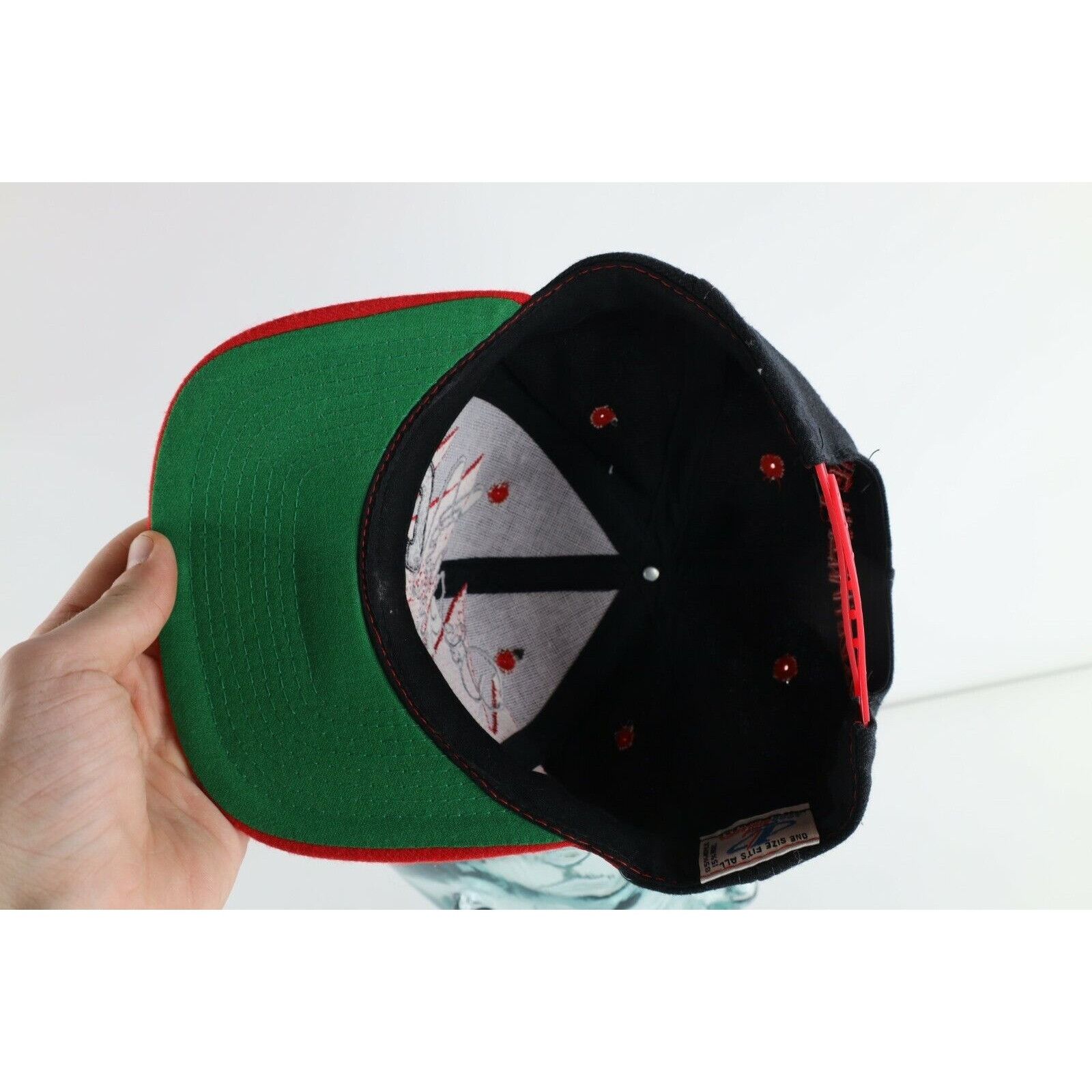 Logo Athletic Vintage 90s Logo Athletic Dale Earnhardt Sharktooth Hat Size ONE SIZE - 7 Thumbnail