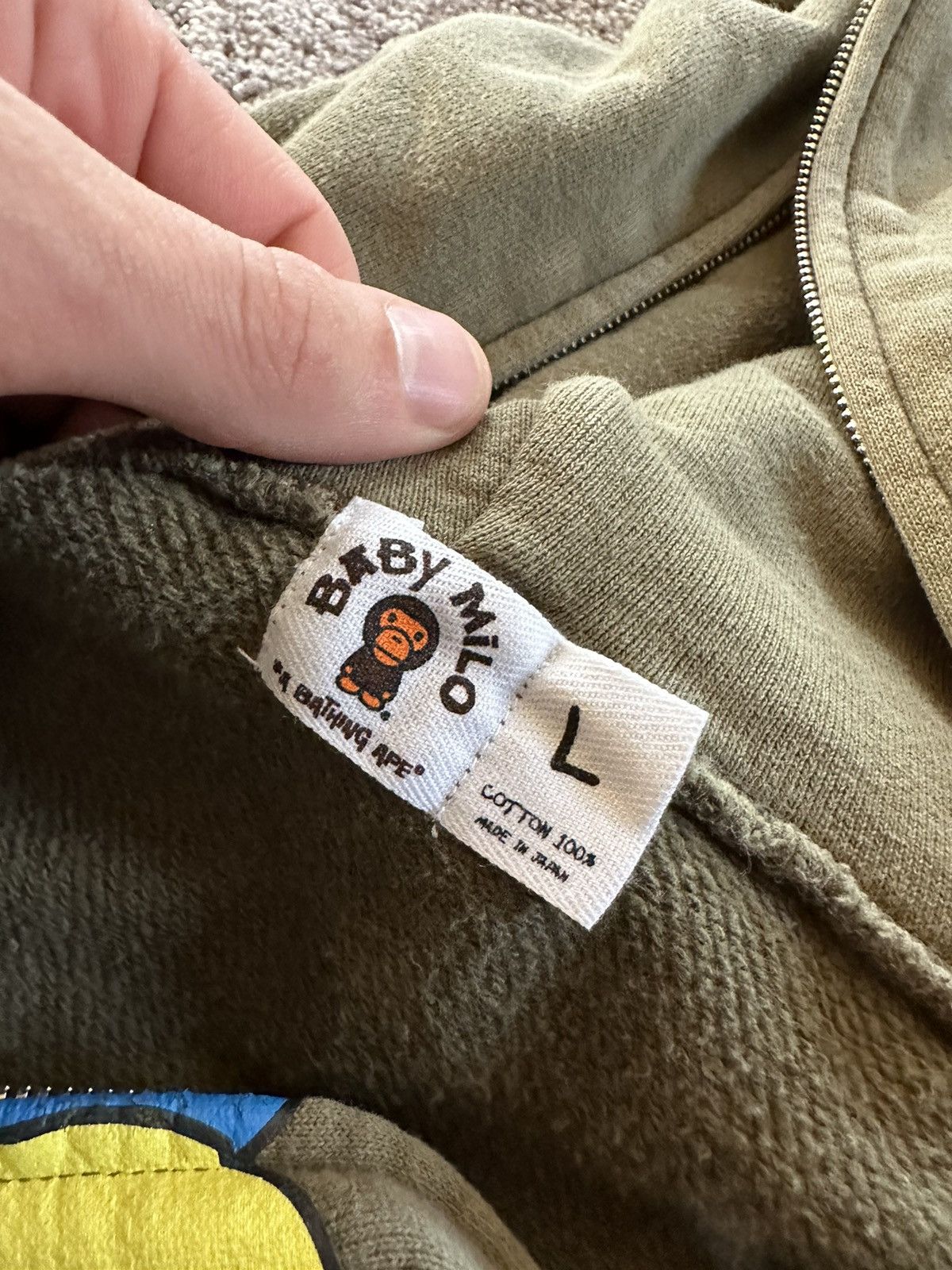 Bape × Kaws Bape kaws bendy full zip Size US L / EU 52-54 / 3 - 7 Thumbnail