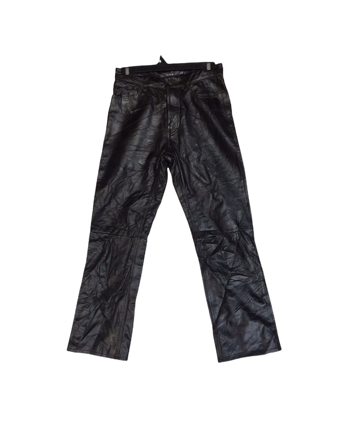 Gap Vintage GAP Leather Pants Size US 28 / EU 44 - 1 Thumbnail