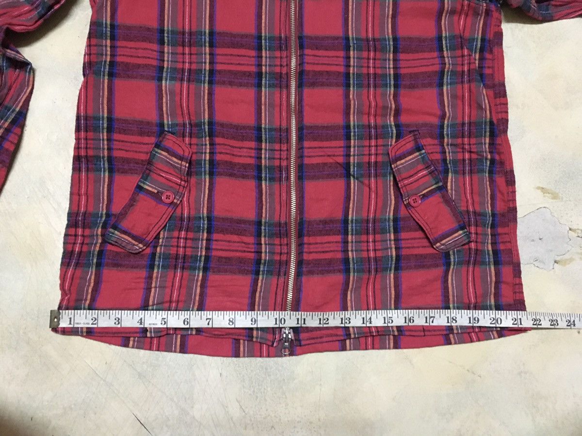 Japanese Brand Red Tartan Hoodie Punk Seditionaries Style Size US L / EU 52-54 / 3 - 8 Thumbnail