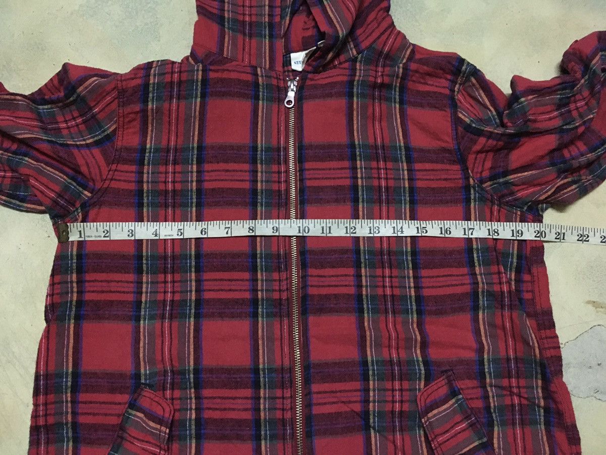 Japanese Brand Red Tartan Hoodie Punk Seditionaries Style Size US L / EU 52-54 / 3 - 7 Thumbnail