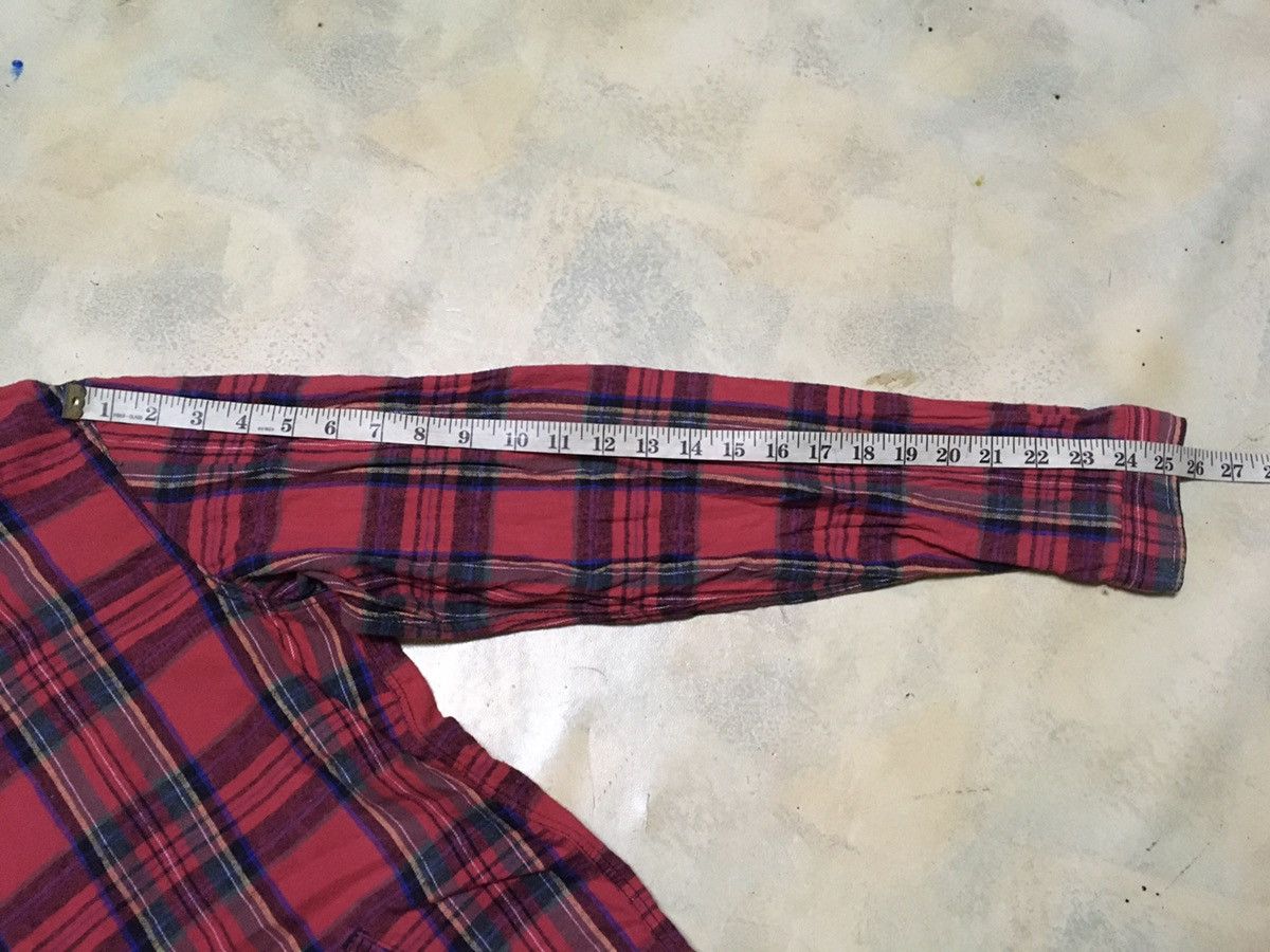 Japanese Brand Red Tartan Hoodie Punk Seditionaries Style Size US L / EU 52-54 / 3 - 10 Thumbnail