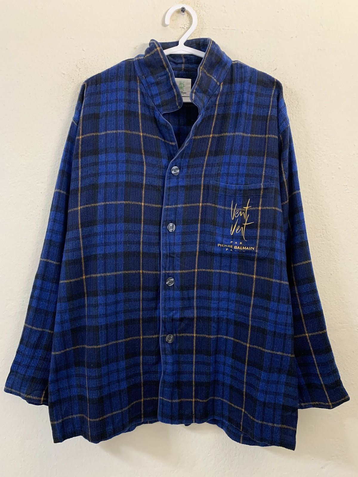 Pierre Balmain Pierre Balmain Vent Vert Sleepwear Shirt Size US L / EU 52-54 / 3 - 1 Thumbnail