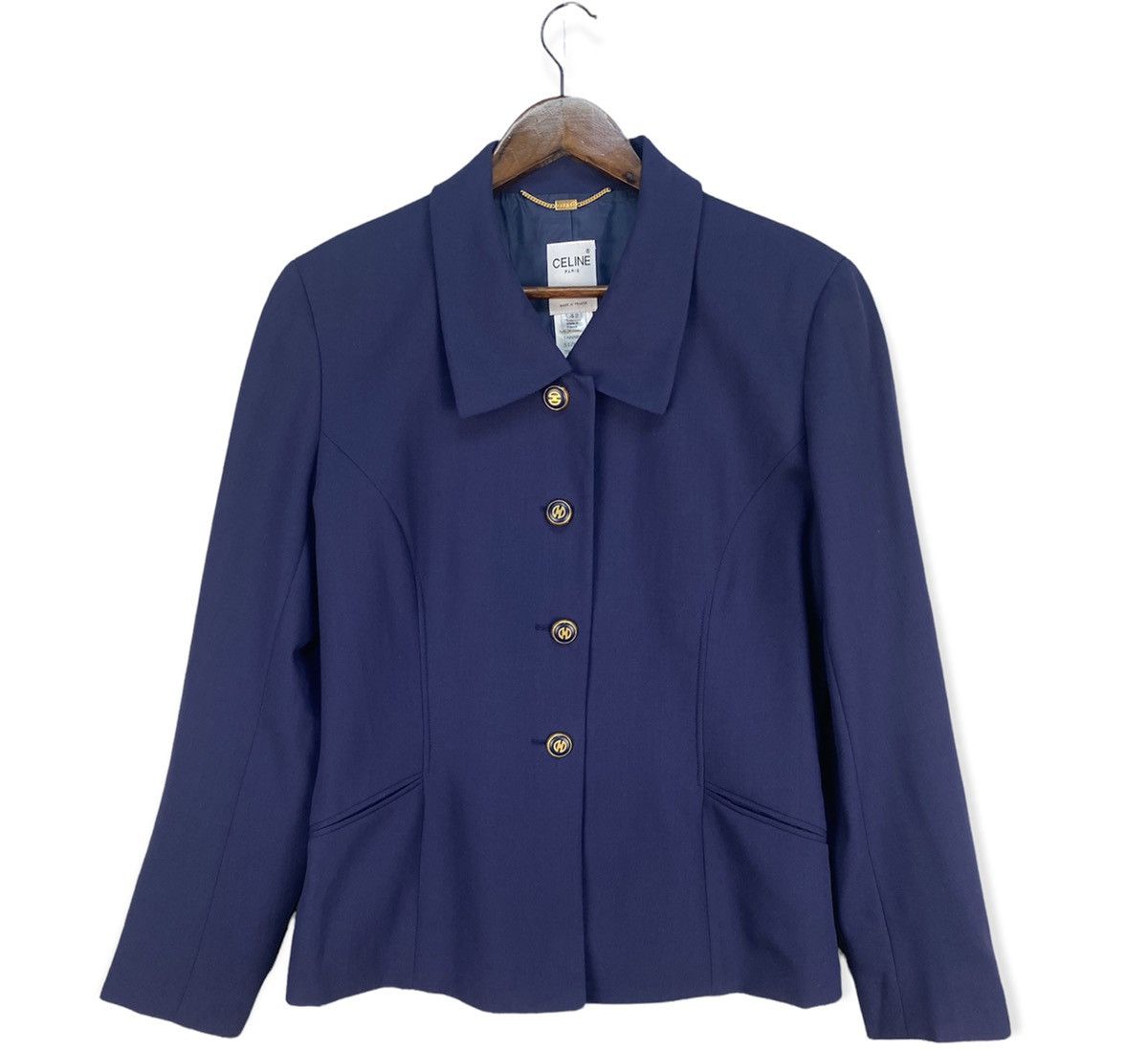 Celine Celine Paris Button Jacket/Blazer Woman Size XS / US 0-2 / IT 36-38 - 1 Thumbnail