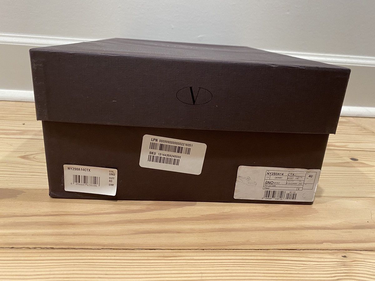 Valentino Black Leather Studded Creepers Size US 7 / EU 40 - 9 Thumbnail