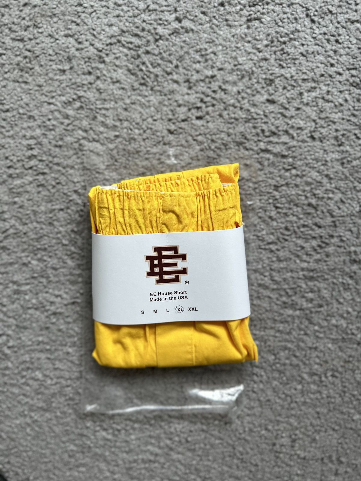 Eric Emanuel EE House Shorts Yellow Lakers XL Size US 36 / EU 52 - 5 Thumbnail