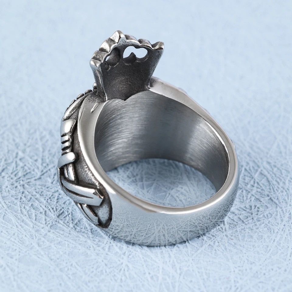 Jewelry Crown Heart Sword Rings Size ONE SIZE - 3 Thumbnail