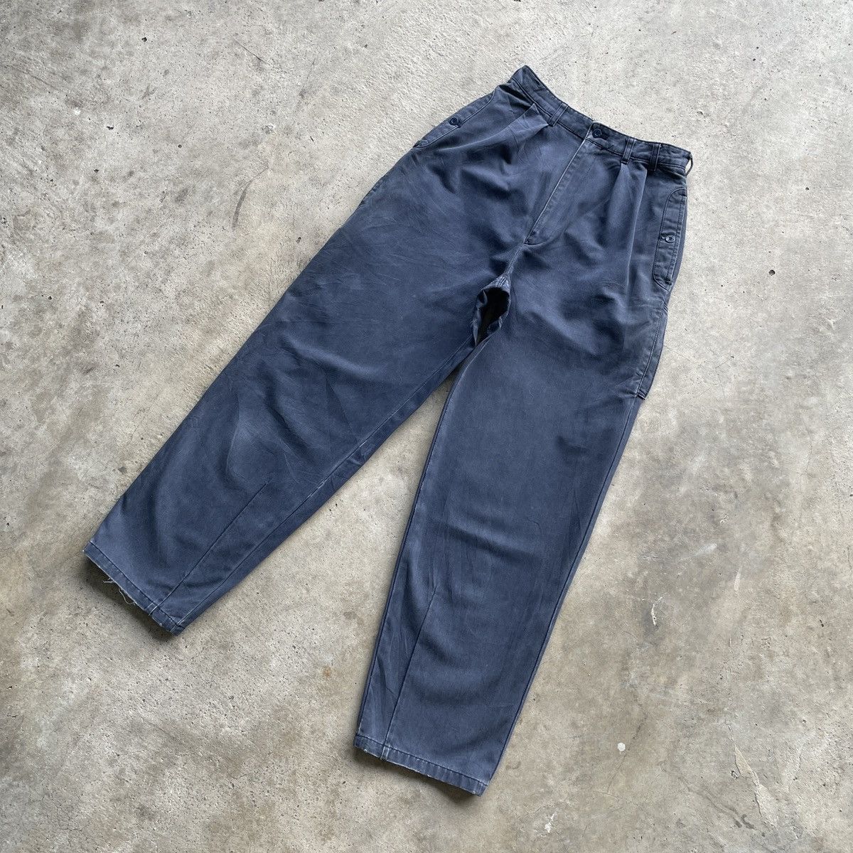 Japanese Brand 🔥W22x27.5🔥 Vintage Mademoiselle Non Non Sport Cargo Pants Size US 26 / EU 42 - 2 Thumbnail