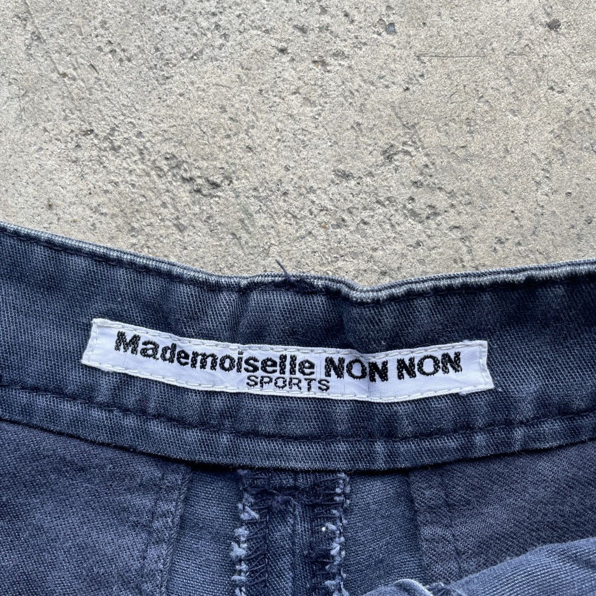 Japanese Brand 🔥W22x27.5🔥 Vintage Mademoiselle Non Non Sport Cargo Pants Size US 26 / EU 42 - 10 Thumbnail