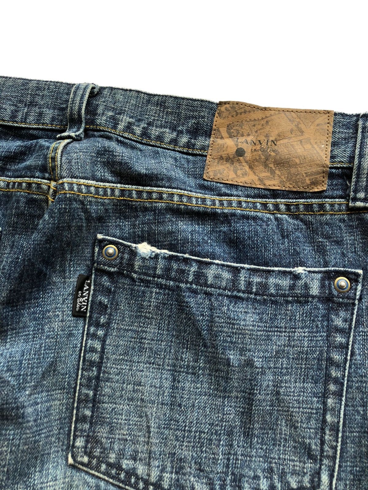 Lanvin 2000s Lanvin Jeans Size US 32 / EU 48 - 6 Thumbnail