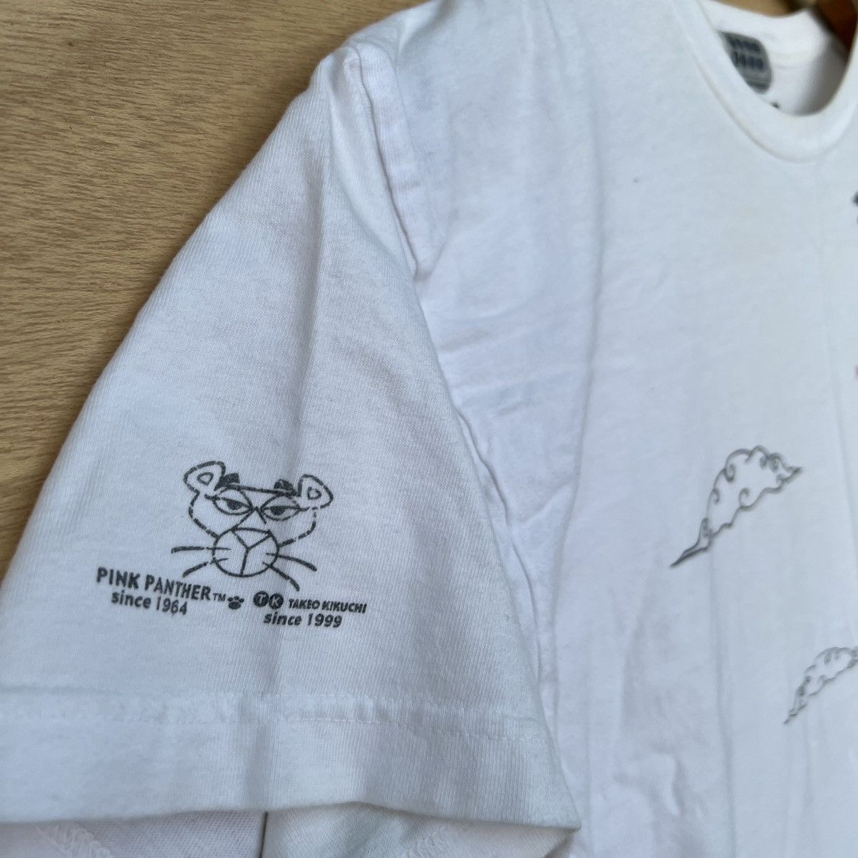 Designer × Takeo Kikuchi × Vintage VINTAGE TEE SHIRT TAKEO KIKUCHI X PINK PANTHER Size US M / EU 48-50 / 2 - 6 Thumbnail