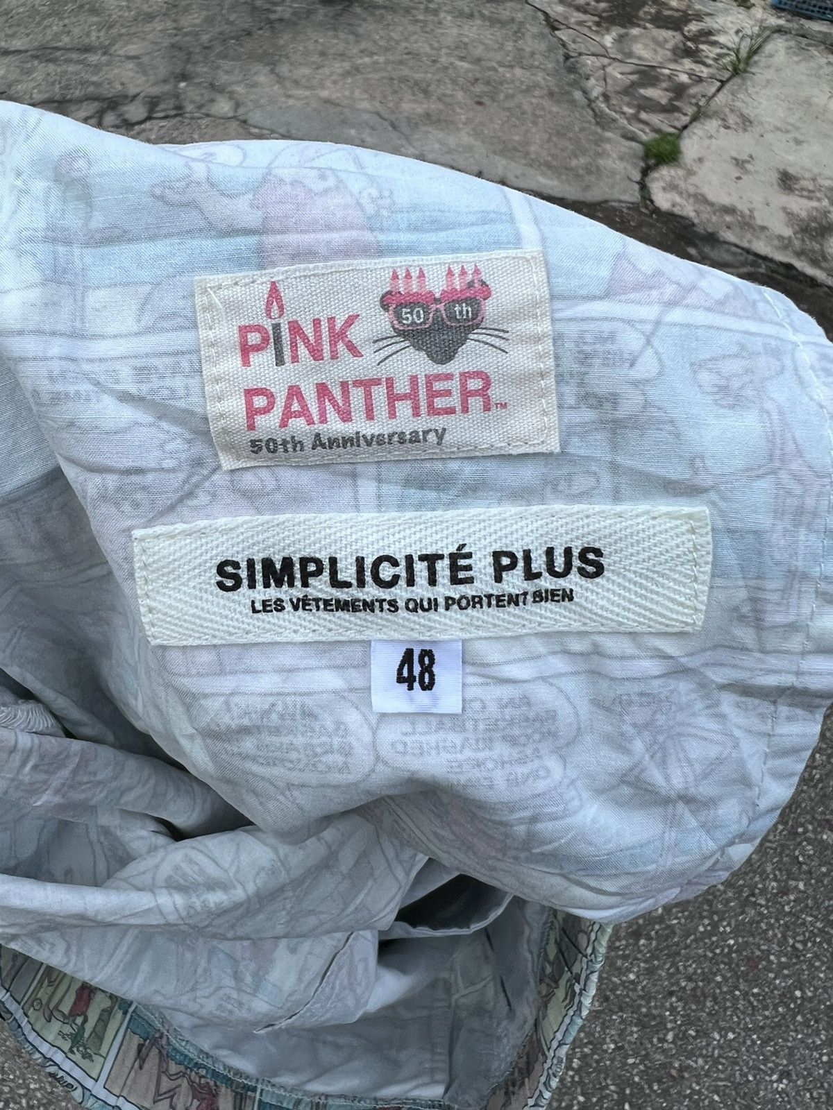 Cartoon Network FULL PRINT PINK PANTHER COMIC SHORT PANT Size US 32 / EU 48 - 5 Thumbnail