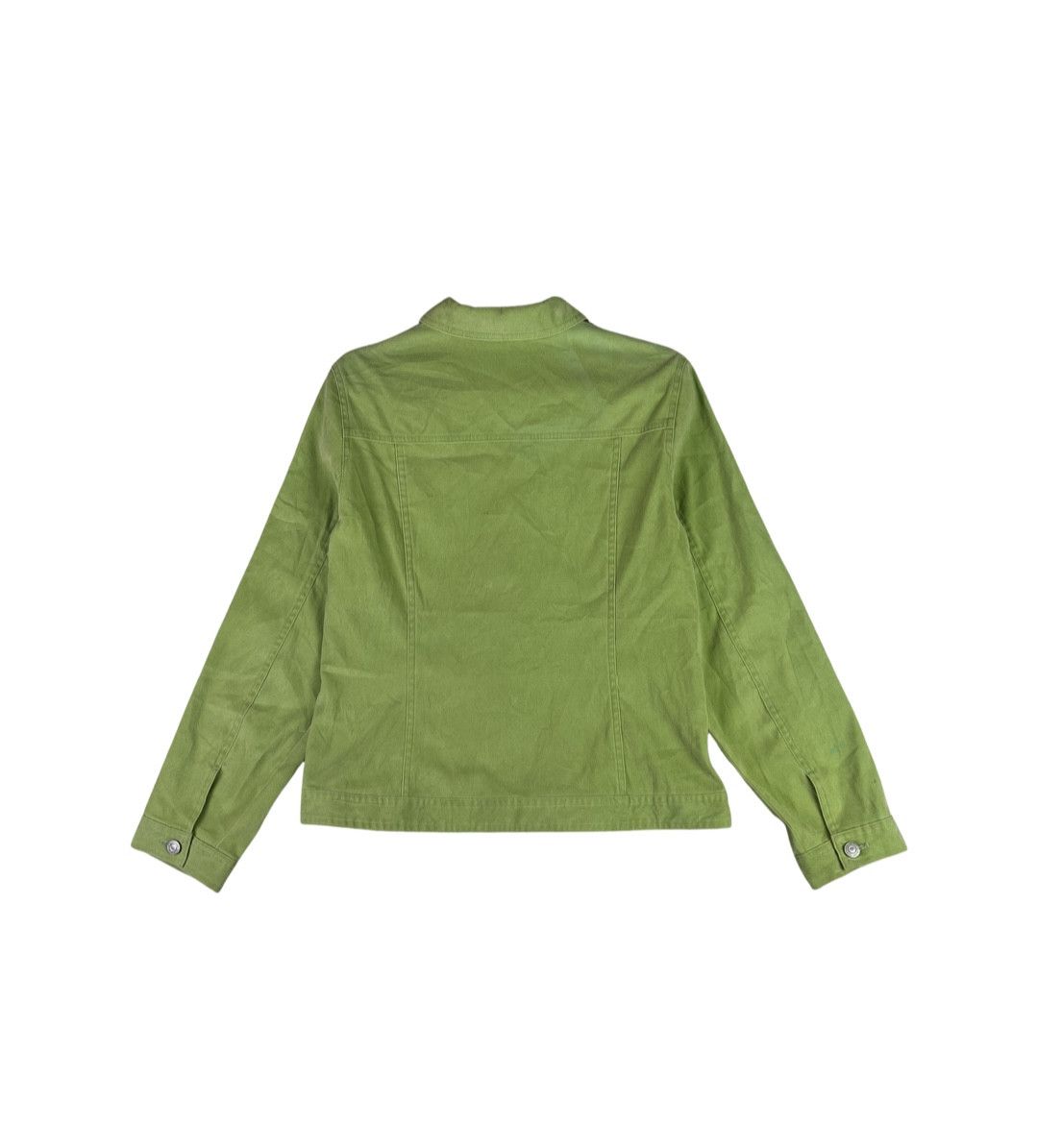 Japanese Brand JACKET JINO HOUSE SENSATIONAL GREEN LIME Size S / US 4 / IT 40 - 4 Thumbnail