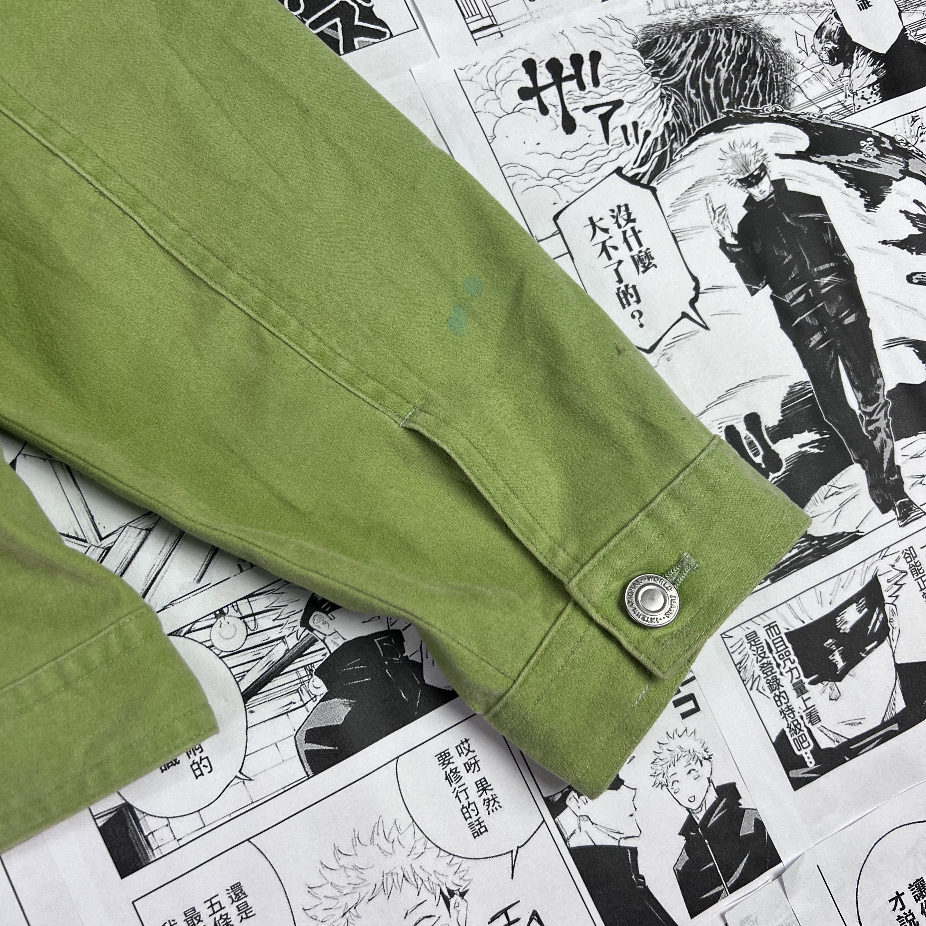 Japanese Brand JACKET JINO HOUSE SENSATIONAL GREEN LIME Size S / US 4 / IT 40 - 6 Thumbnail