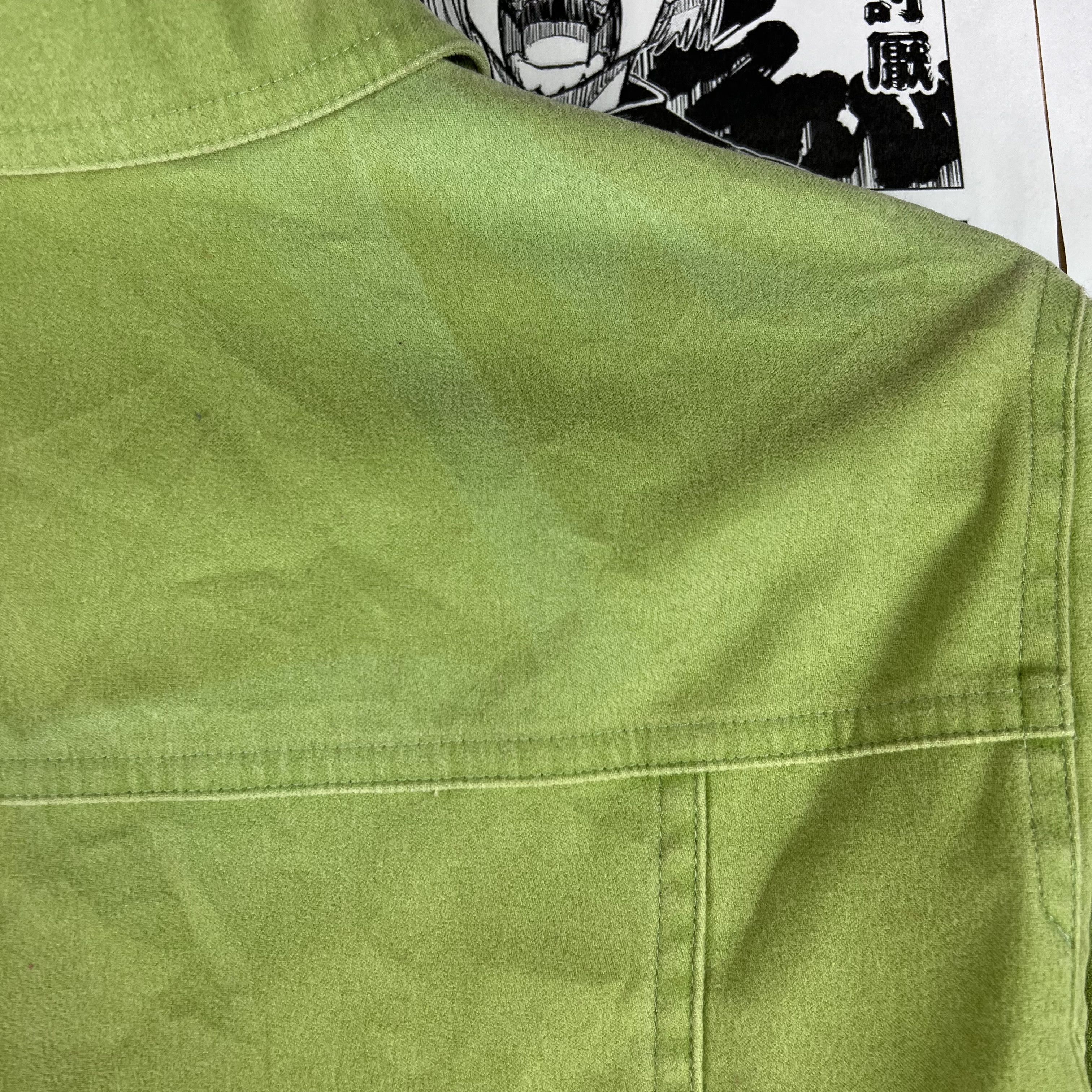 Japanese Brand JACKET JINO HOUSE SENSATIONAL GREEN LIME Size S / US 4 / IT 40 - 7 Thumbnail