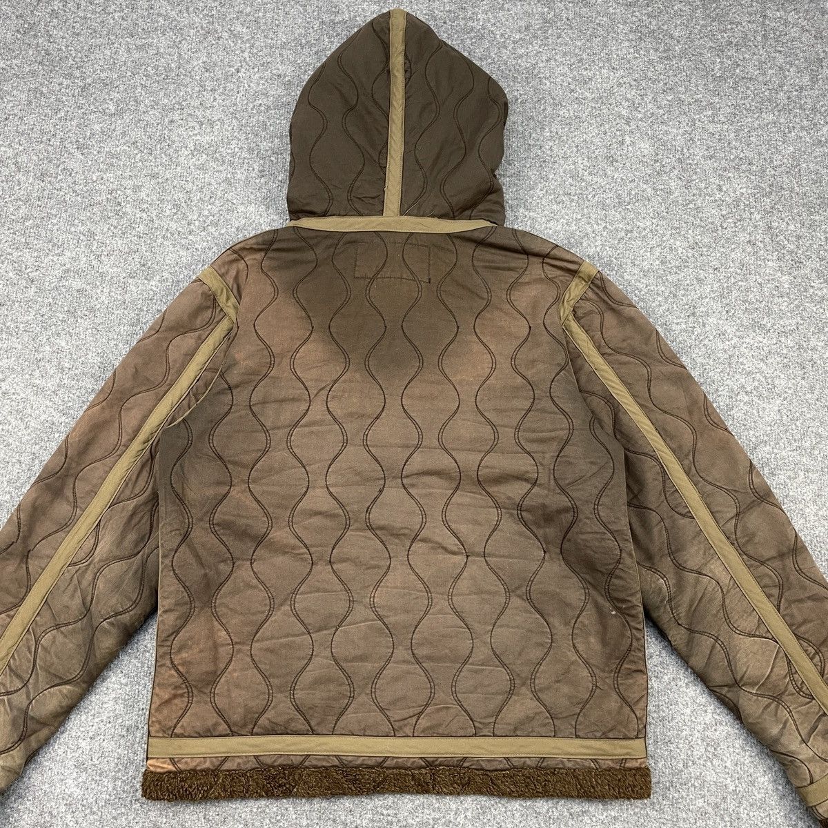 Japanese Brand × Vintage Vintage Distressed Japanese Brand Puffer Sherpa Jacket Size US M / EU 48-50 / 2 - 3 Thumbnail
