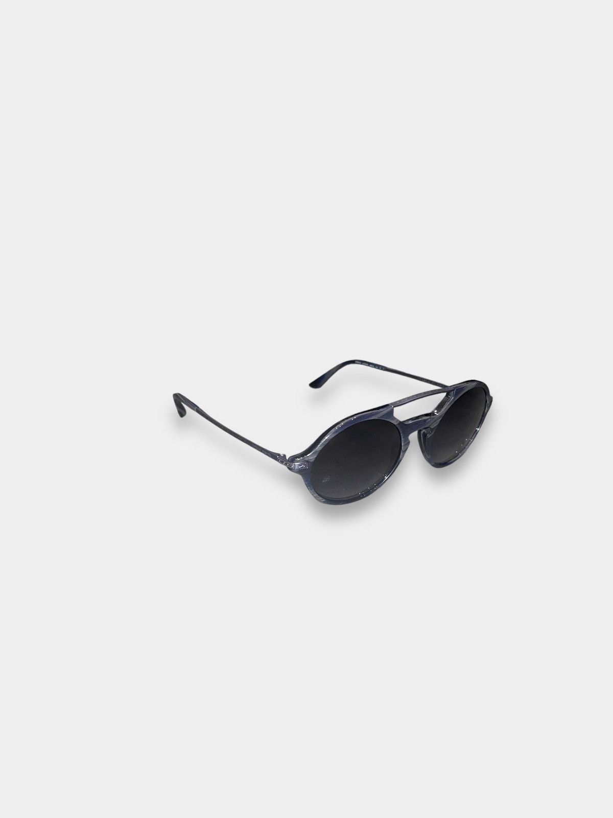 Emporio Armani Giorgio Armani AR8018 5133/8G Silver Marble Grey Sunglasses Size ONE SIZE - 3 Thumbnail