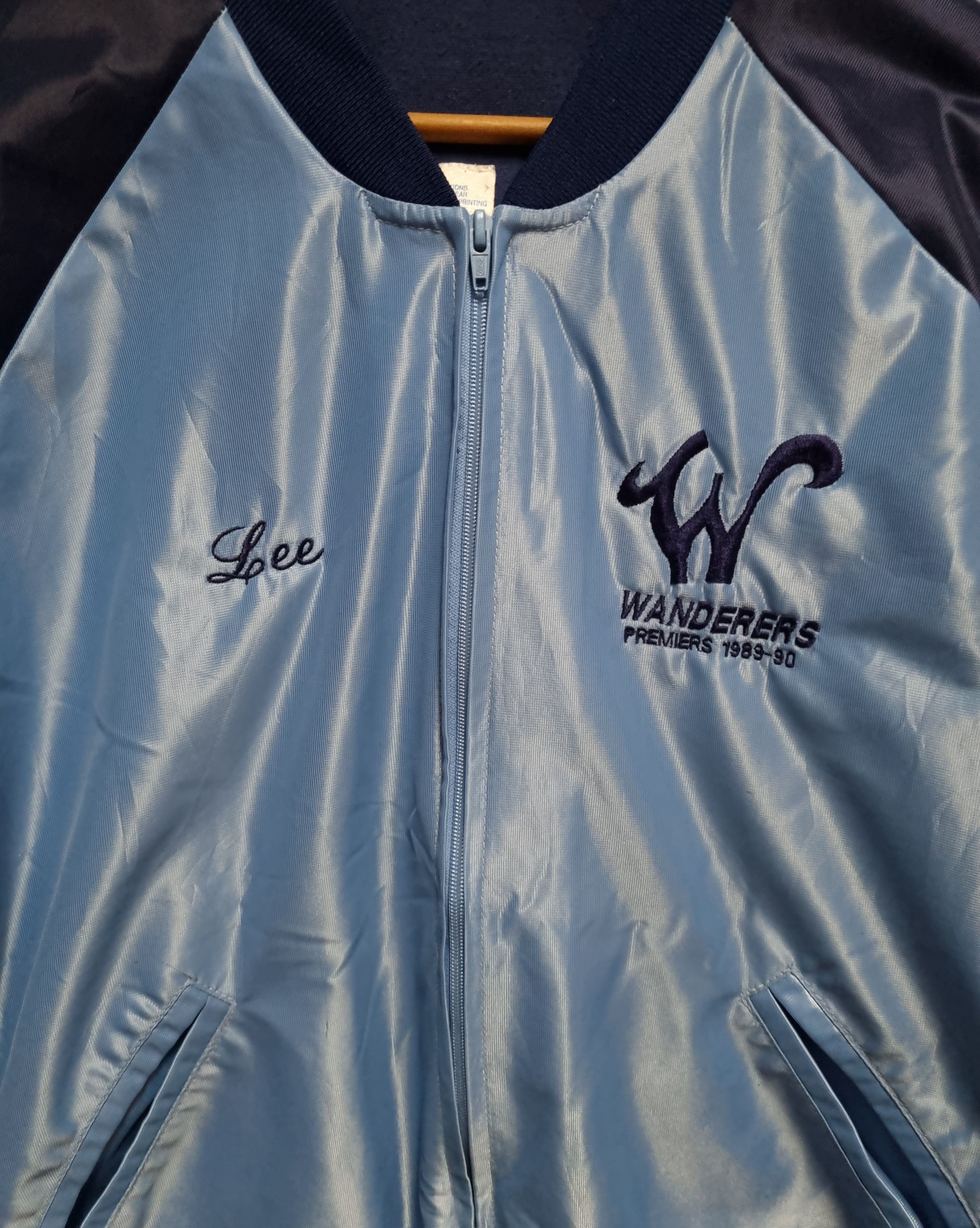 Vintage Wanderers Premiers 1989-90 Bomber Jacket x Sportswear Size US L / EU 52-54 / 3 - 4 Thumbnail