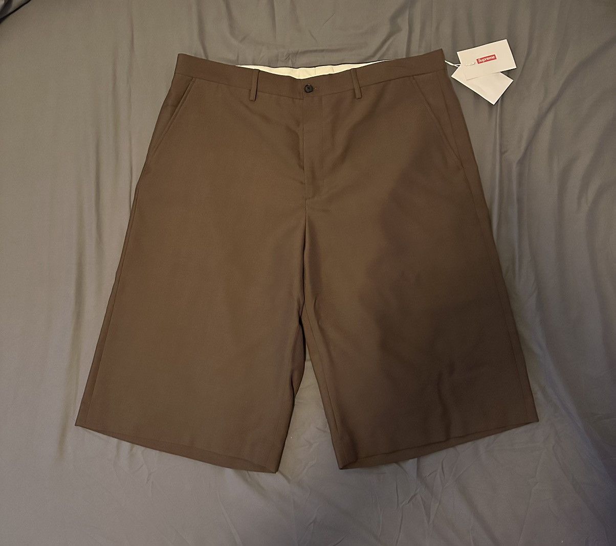 Supreme SS23 - WOOL TROUSER SHORT | Grailed