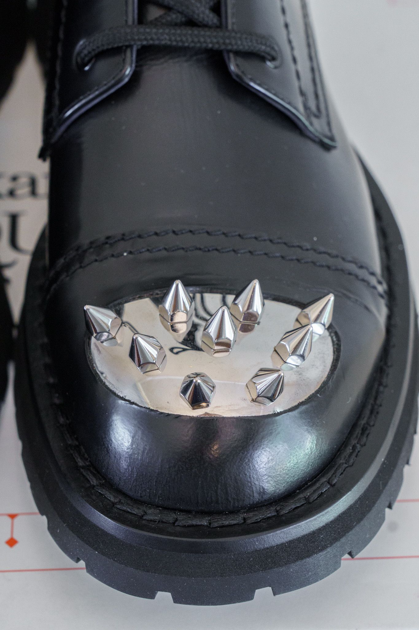 Alexander McQueen BNIB Alexander McQueen Punk Stud Toe Boots sz 41 Size US 8 / EU 41 - 4 Thumbnail