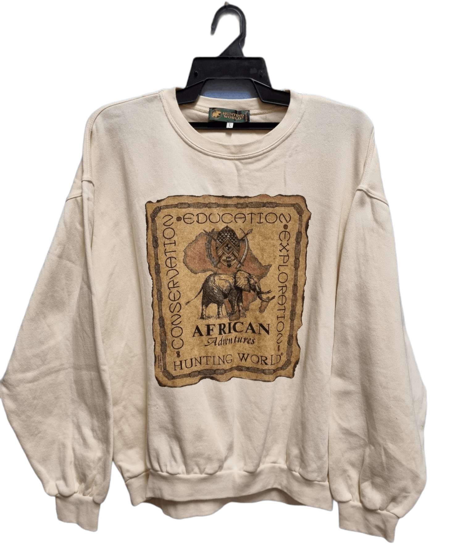 Vintage 🔥Vintage 🔥Hunting World Sweatshirt Size US L / EU 52-54 / 3 - 1 Thumbnail