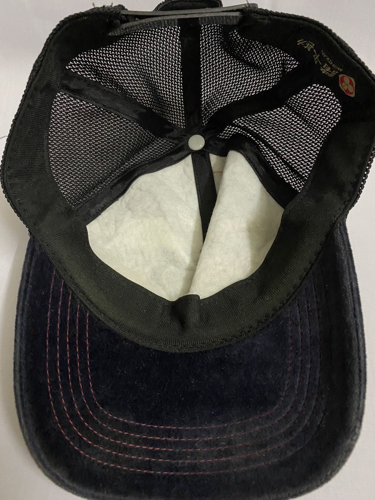 Japanese Brand Velvet Dragon-Embroidered Baseball Cap Size ONE SIZE - 11 Thumbnail