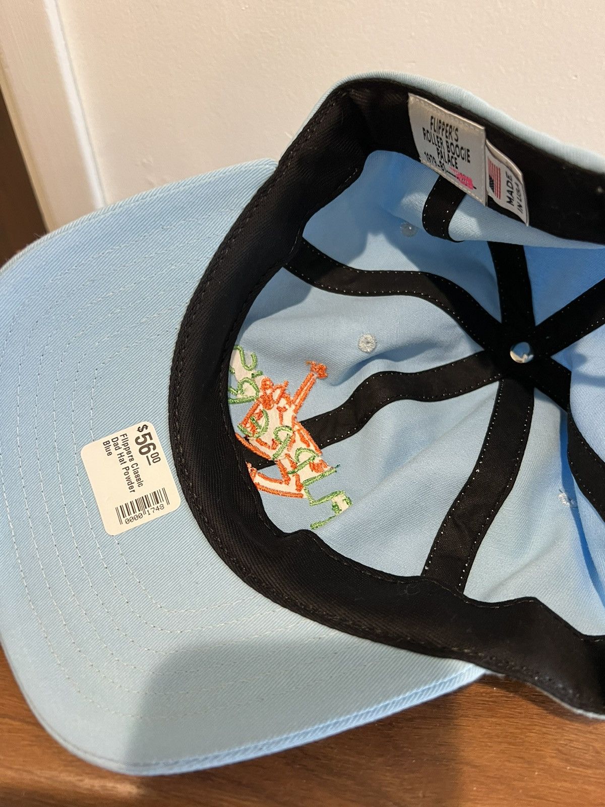 Other Flippers Classic Dad Hat Powder Blue Size ONE SIZE - 3 Thumbnail