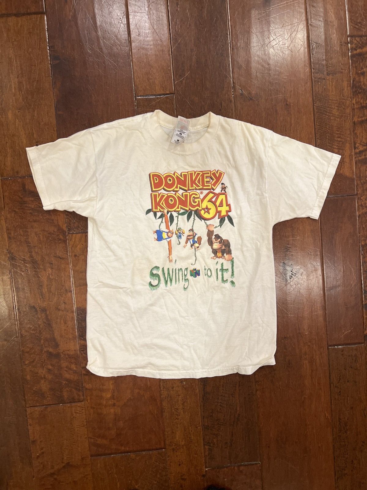 Nintendo Vintage 90s Donkey Kong 64 Tee Size US L / EU 52-54 / 3 - 1 Thumbnail